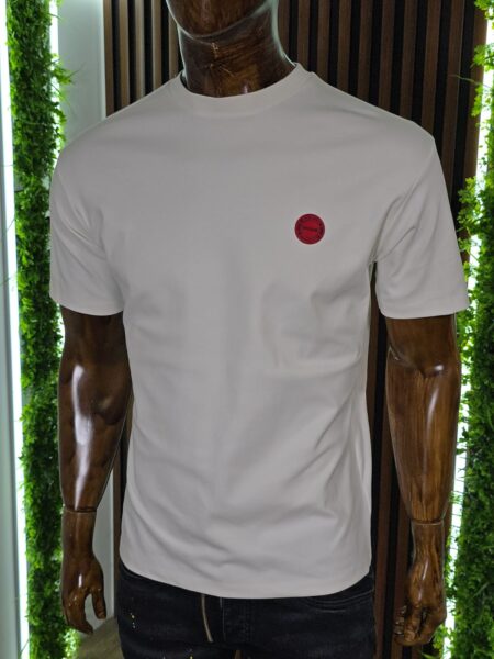 Muška majica Hugo bijela d krug