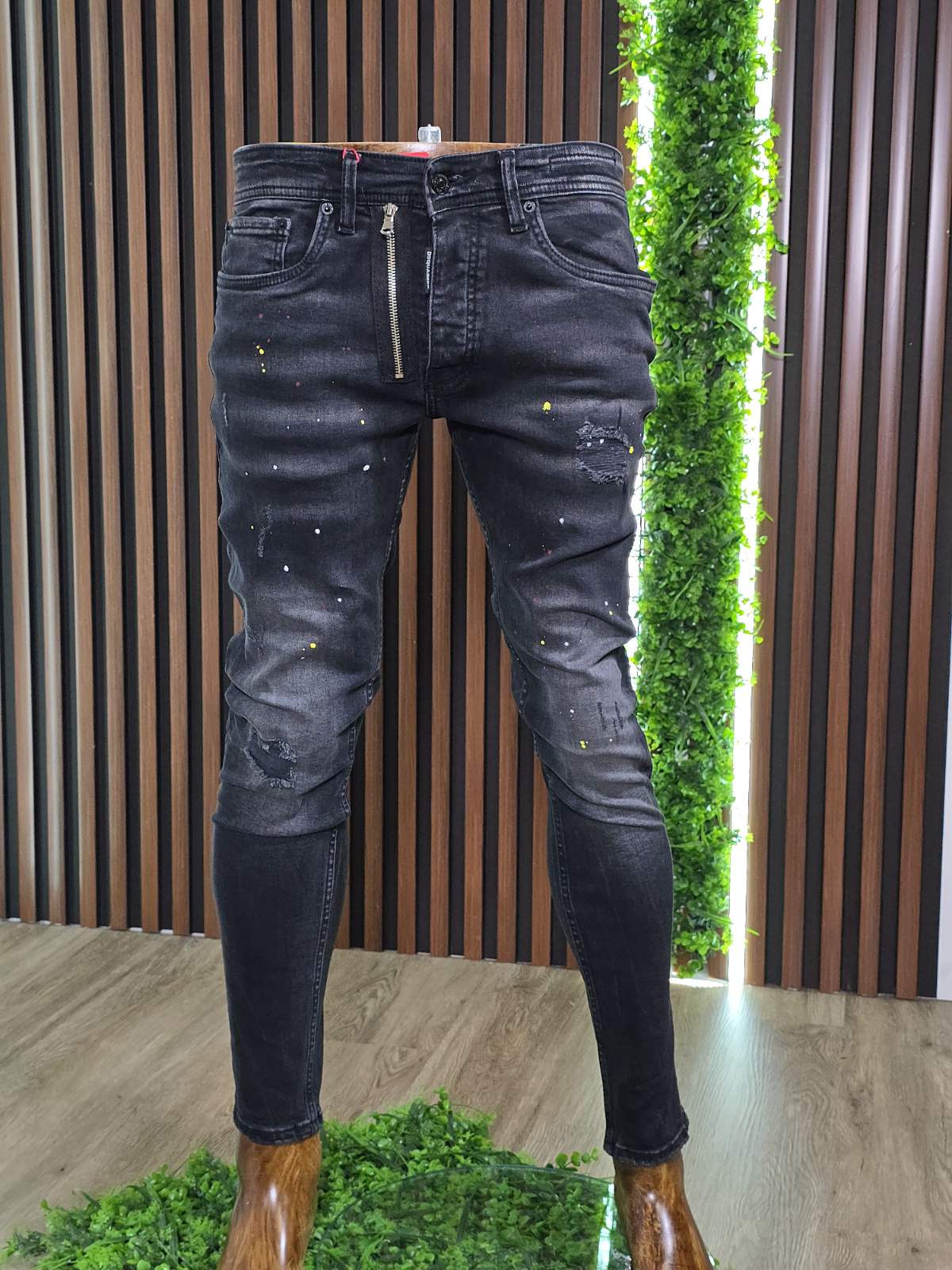 Muške farmerke Dsq d802 crne