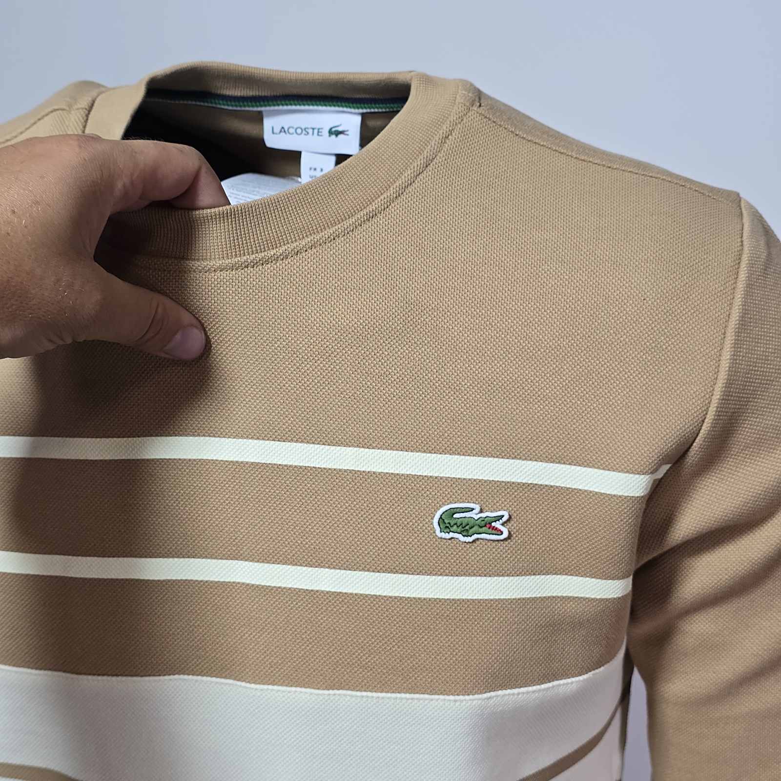 Muški duks Lacosta bež - Image 3
