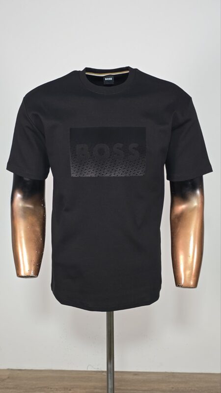 Majica muška pamuk Boss crna vz