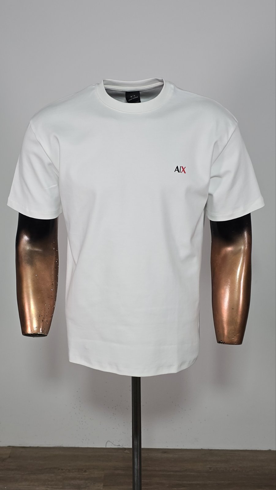 Majica muška pamuk Armani bijela mz