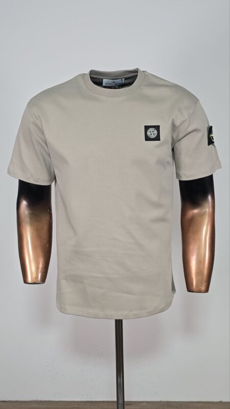 Majica muška pamuk Stone Island bež