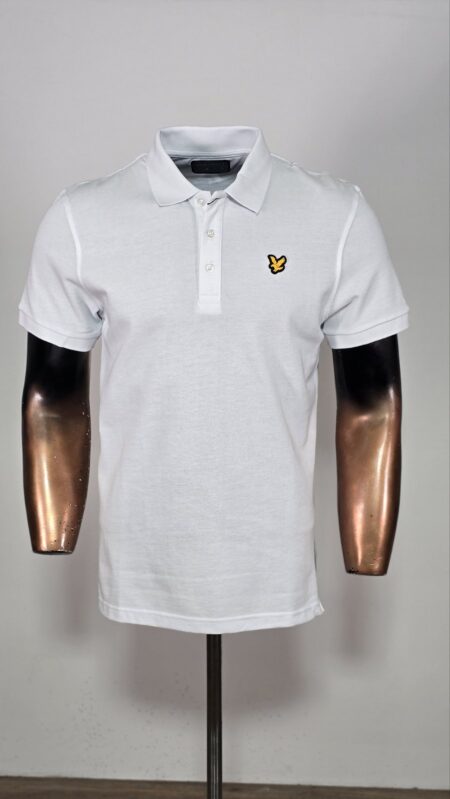 Majica Polo Lyle Scott bijela