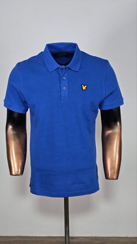 Majica Polo Lyle Scott plava