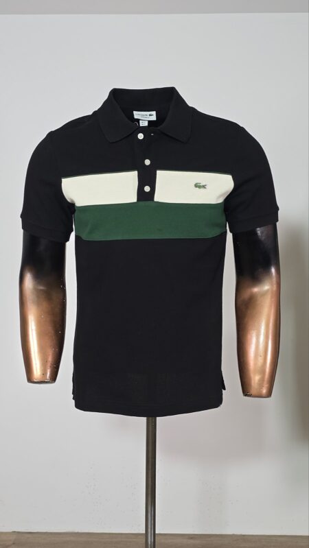 Majica Polo Lacosta crno bez