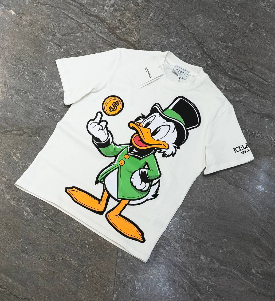 Majica Iceberg Patak novcic bijela - Image 8