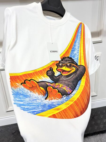 Majica Iceberg patak lezaljka bijeli