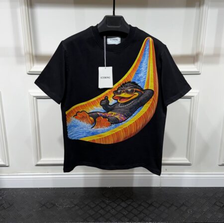 Majica Iceberg patak lezaljka crni