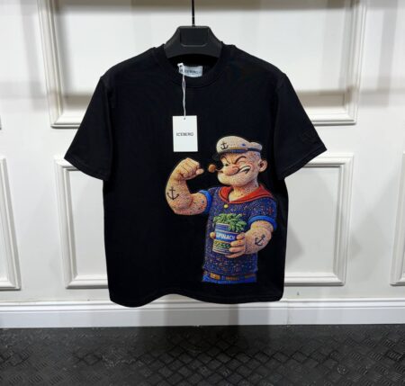 Majica Iceberg Popaj crni