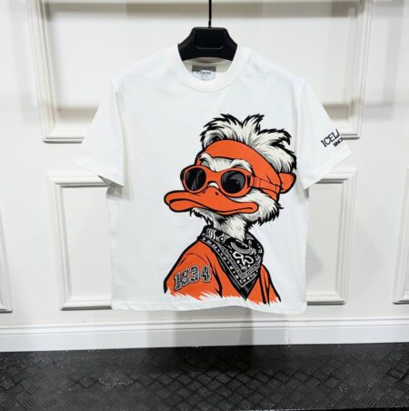 Majica Iceberg patak friz bijeli