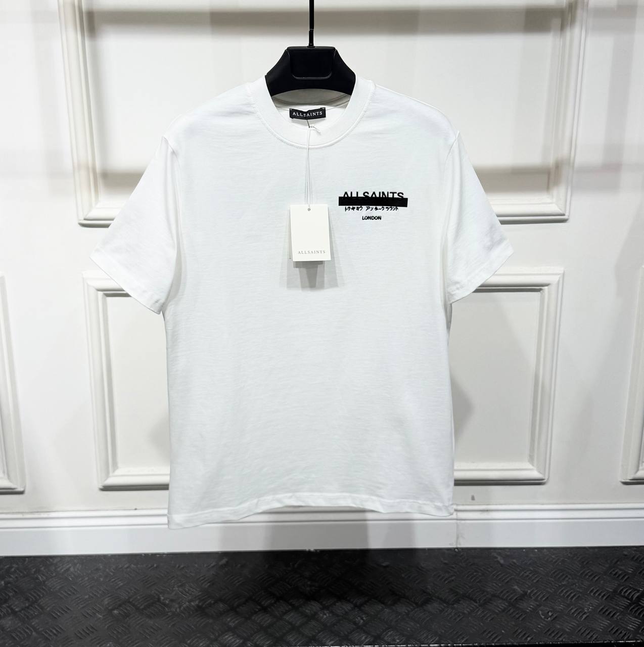 Majica Allsaints bijela - Image 5
