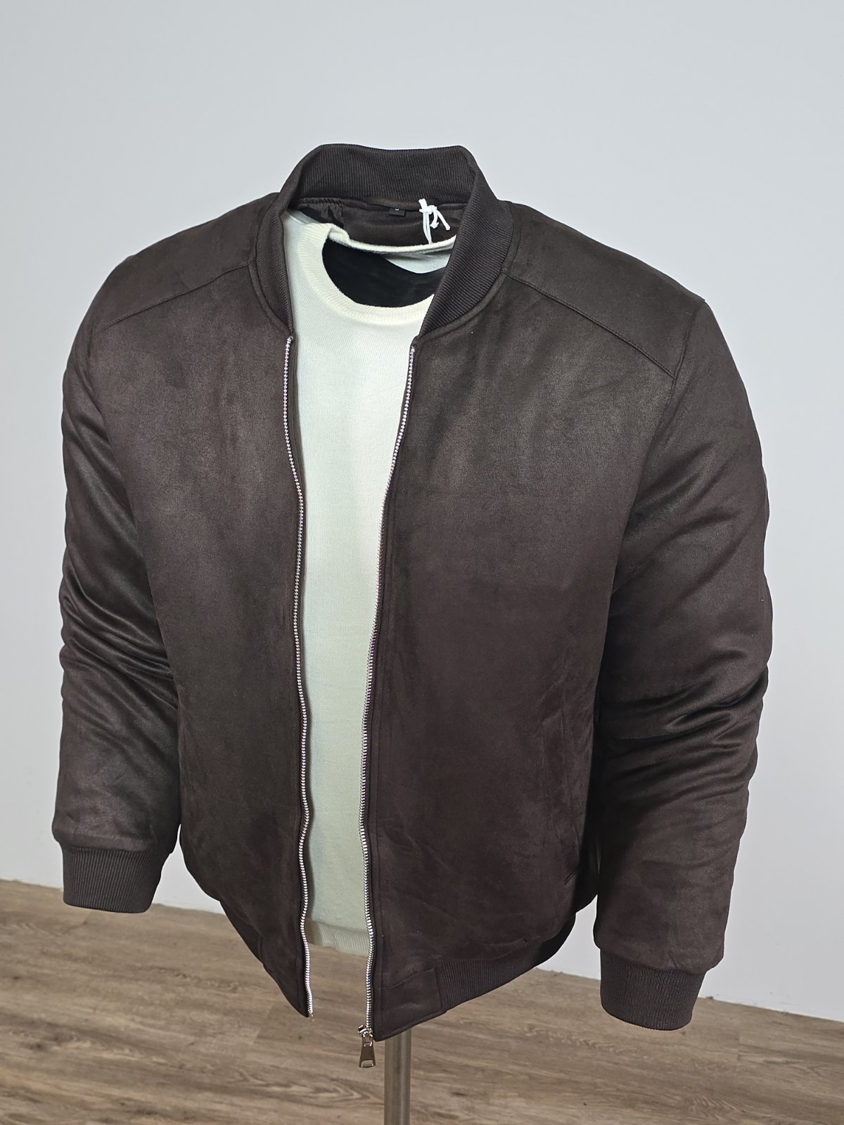Muška jakna bomber Italija braon GI-890 - Image 4