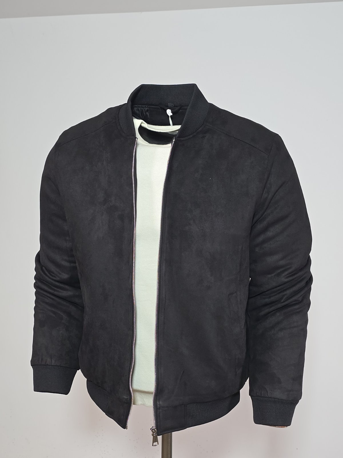 Muška jakna bomber Italija crna GI-890 - Image 5