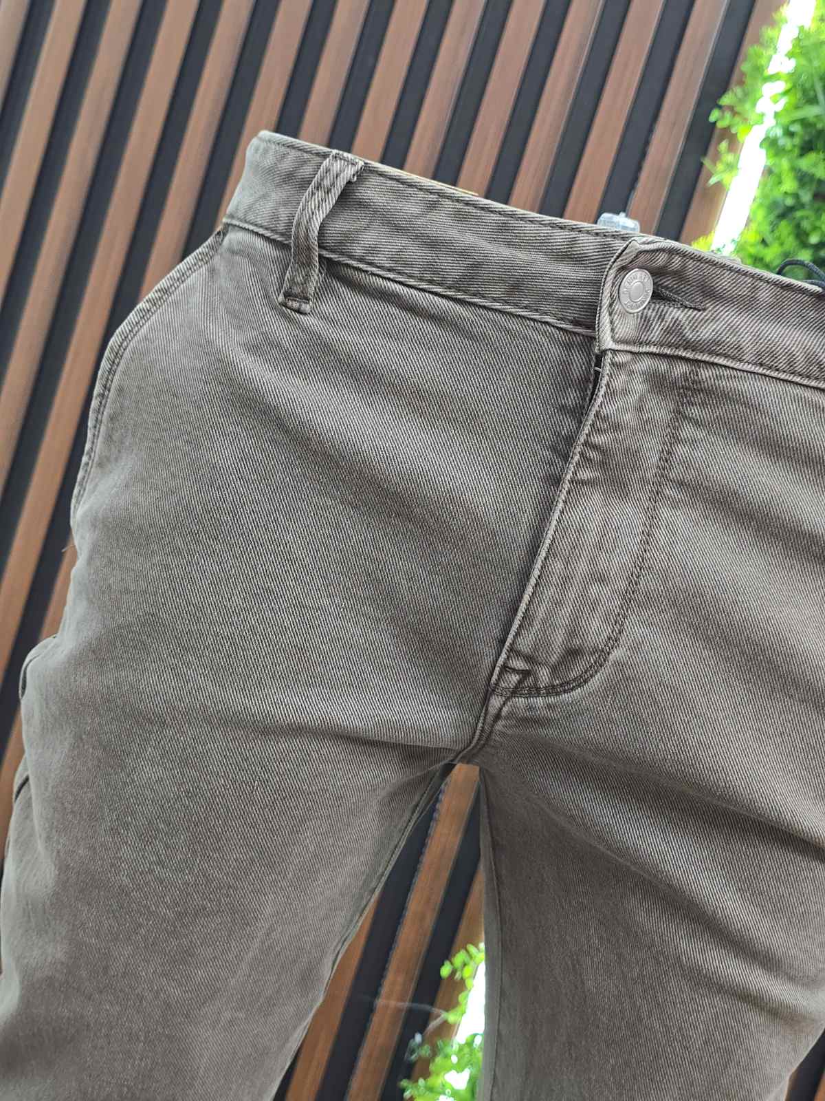 Muške Chino pantalone iz Italije – zelene weber - Image 4
