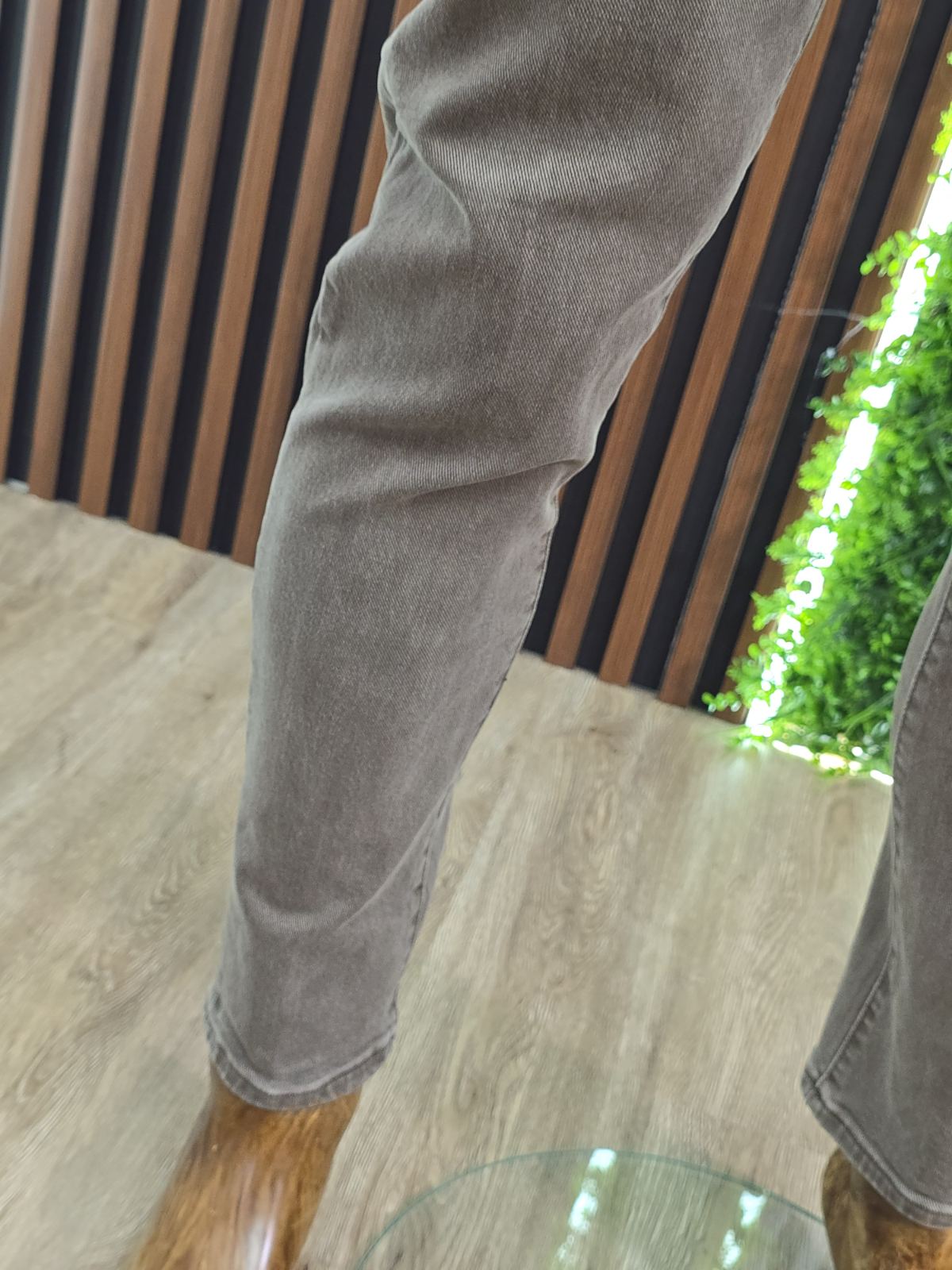 Muške Chino pantalone iz Italije – zelene weber - Image 5